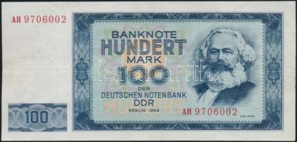 NDK 1964. 100M T:II- GDR 1964. 100 Mark C:VF