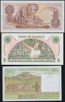 Kolumbia 1977. 2P + Madagaszkár 500Fr + Uganda 5Sh T:I
Colombia 1977. 2 Pesos + Madagascar 500 Franc...