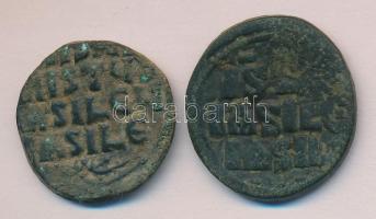 Bizánci Birodalom ~1000. Follis Br (2x) különféle T:3-,4