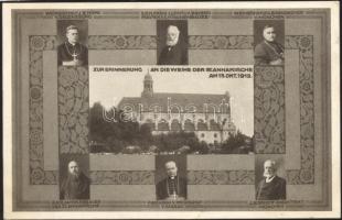 München St Anne's Church memorial card