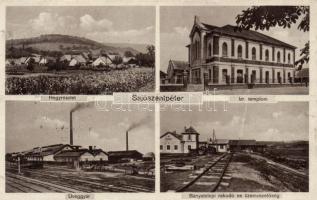 Sajószentpéter zsinagóga, üveggyár, bányatelep