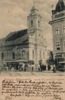 Kolozsvár Kossuth street, Hotel Central, the shop of Ernő Pap
