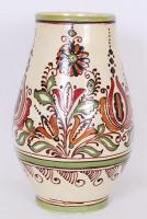 Korondi kerámia, kézzel festett padlóváza / ceramic vase 30 cm