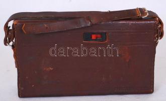 1965-1968 RRR Selga tranzisztoros rádió eredeti tokjában / 
Radio in leather case