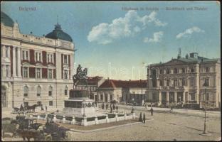 Belgrade credit bank and theater (fl)