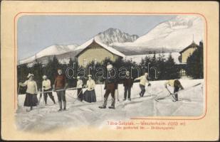 Tátraszéplak ski training area