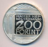 1977. 200Ft Ag "Magyar Nemzeti Múzeum" T:PP Csak 5000db!