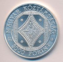 2002. 3000Ft Ag "Széchenyi Könyvtár" T:BU Csak 3000db!