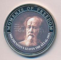 Libéria 2001. 10$ "Szabadság pillanatai-Alekszander Szolzsenyicin 1953." multicolor T:PP
L...