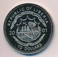 Libéria 2001. 10$ "Szabadság pillanatai-Bécs felmentése a török alól 1683." multicolor T:PP Liberia 2001. 10 Dollars "Moments of Freedom-Liberation of Vienna of the Turkish 1683." multicolor C:PP