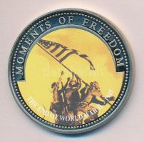 Libéria 2001. 10$ "Szabadság pillanatai-A második világháború vége 1945." multicolor T:PP ...