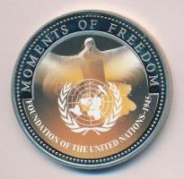 Libéria 2001. 10$ "Szabadság pillanatai-Az ENSZ megalapítása 1945." multicolor T:PP
Liberi...