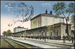 Érsekújvár railway station (wet damage)