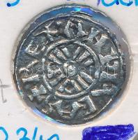 1046-1060. Denar Ag "I. András" (0.51g) T:2/2- Hungary 1046-1060. Denar Ag "Andreas I" (0.51g) C:aXF Huszár: 9., Unger I.: 5.