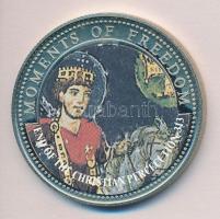Libéria 2001. 10$ "Szabadság pillanatai-A keresztényüldözés megszüntetése 313." multicolor...