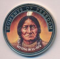 Libéria 2001. 10$ "Szabadság pillanatai-Az utolsó indián szabadságharc 1876." multicolor T...