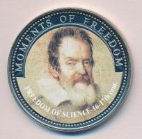 Libéria 2001. 10$ "Szabadság pillanatai-A tudomány szabadsága 16-17. század." multicolor T...