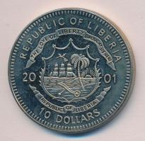 Libéria 2001. 10$ "Szabadság pillanatai-Spanyol polgárháború 1936/37" multicolor T:PP Liberia 2001. 10$ "Moments of Freedom-Spanish Civil War 1936/37" multicolor C:PP