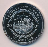 Libéria 2001. 10$ "Szabadság pillanatai-Gandhi 1869-1948." multicolor T:PP Liberia 2001. 10 Dollars "Moments of Freedom-Gandhi's life 1869-1948." multicolor C:PP