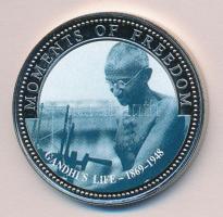 Libéria 2001. 10$ "Szabadság pillanatai-Gandhi 1869-1948." multicolor T:PP
Liberia 2001. 1...