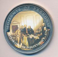 Libéria 2001. 10$ "Szabadság pillanatai-Függetlenségi Nyilatkozat 1776" multicolor T:PP
Li...