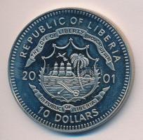 Libéria 2001. 10$ "Szabadság pillanatai-Magyar szabadságharc 1848-49." multicolor T:PP Liberia 2001. 10 Dollars "Moments of Freedom-Hungarian war of independence 1848-49." multicolor C:PP