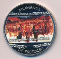 Libéria 2004. 10$ "Szabadság pillanatai-Jobbágyfelszabadítás Európában 19. század" multico...