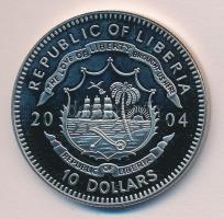 Libéria 2004. 10$ "Szabadság pillanatai-I.Vasa Gustav felszabadítja Svédországot 1523." multicolor T:PP Liberia 2004. 10 Dollars "Moments of Freedom-Vasa Gustav I. liberates Sweden 1523." multicolor C:PP