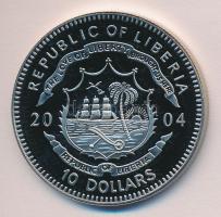 Libéria 2004. 10$ "Szabadság pillanatai-Kutuzov marsall megállítja Napóleon seregeit 1812." multicolor T:PP Liberia 2004. 10 Dollars "Moments of Freedom-Kutuzov's triumph over Napoleon 1812." multicolor C:PP