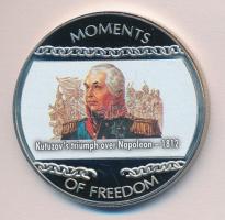 Libéria 2004. 10$ "Szabadság pillanatai-Kutuzov marsall megállítja Napóleon seregeit 1812.&quot...