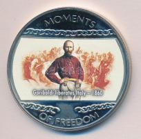 Libéria 2004. 10$ "Szabadság pillanatai-Garibaldi felszabadítja Itáliát 1860." multicolor ...