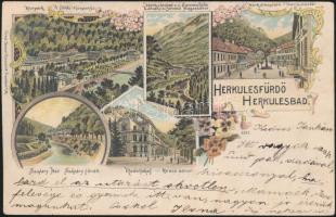 Herkulesfürdő litho