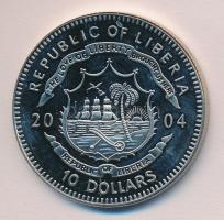 Libéria 2004. 10$ "Szabadság pillanatai-Teréz anya (Nobel-békedíj) 1979." multicolor T:PP Liberia 2004. 10 Dollars "Moments of Freedom-Theresa mother-Nobel peace price 1979." multicolor C:PP