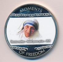 Libéria 2004. 10$ "Szabadság pillanatai-Teréz anya (Nobel-békedíj) 1979." multicolor T:PP
...