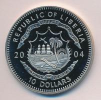 Libéria 2004. 10$ "Szabadság pillanatai-öböl-háború 1990." multicolor T:PP  Liberia 2004. 10 Dollars "Moments of Freedom-The Gulf War 1990." multicolor C:PP