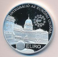 1997. 2000Ft Ag "Integráció az EU-ba-EURO I" T:PP