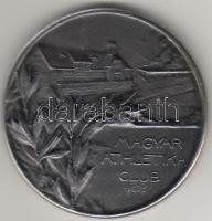 1875. "Magyar Atlétikai Klub" fém emlékérem T:2
