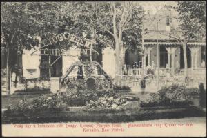 Pöstyénfürdő floral Hungarian crown