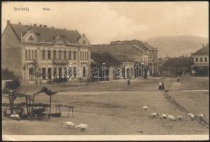 Ipolyság main square, Hotel Lengyel