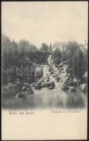 Berlin Viktoria park waterfall