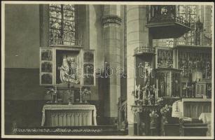 Erfurt Ursuline convent, monastery church, altars with pulpit
