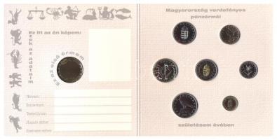 2006. 1Ft-100Ft "Baby set" 7klf db dísztokos szettben + CuNi zseton T:BU Csak 200db!