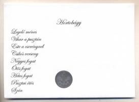 1968. 1Ft "Hortobágy" érmés bélyeges boríték alkalmi bélyegzővel és 3 bélyeggel T:2-