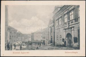 Selmecbánya Kossuth square, police station