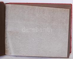 1941-1944 Fotóalbum az osztrák katonai lovasiskolaként és állomáshelyként szolgáló Schlosshofban kés...