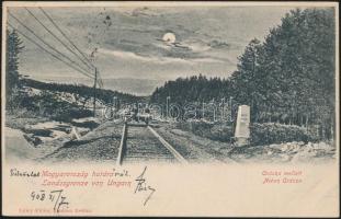 Hungarian border near Csaca, railroad (EB)