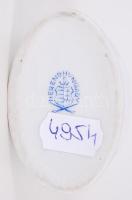 Kézzel festett jelzett Herendi porcelán fogpiszkálótartó / Herendi handpainted toothpick-holder 5,5c...