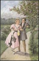 Under a lilac tree s: A. Hartmann