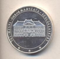 DN "Vas Megye Önkormányzata Szolgálatáért" ezüstözött piefort emlékérem (42,5mm) T:PP ph.