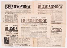 1938 5 db Belsősomogy c. újság Csurgó